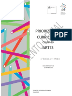 Priorizacion Curricular ARTES PDF