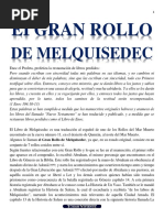 Ei Gran Rollo de Melquisedec PDF