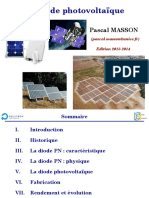 Diode Photovoltaique - Projection