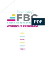 Lindsey 6 Week Workout UK