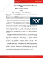 Taller - Epidemiología y Análisis Epidemiológico - Docx N