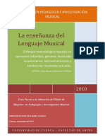 La Ensenanza Del Lenguaje Musical PDF