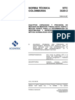 NTC 3529-2 Veracidad y Precisión - Parte 2. Reproducibilidad y Repetibilidad PDF