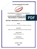 Tratamiento Contable Tributario y Laboral de Las Empresas Comerciales