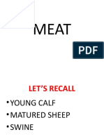 Composition of Meat