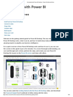 Get Started With Power BI Desktop - Power BI - Microsoft Docs