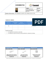 3 - Procedimiento de Trabajo en Altura