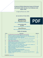 TDS Rate For The FY 20-21 in Comparison With FY 19-20 and Regular Requirements Under Income Tax Ordinance and Rules 1984