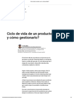 Ciclo de Vida de Un Producto - ¿Qué Es y Cómo Gestionarlo?