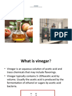 Vinegar: An Introduction and Inustrial Production