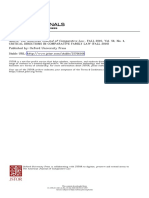 Front Matter Source: The American Journal of Comparative Law, FALL 2010, Vol. 58, No. 4, Critical Directions in Comparative Family Law (Fall 2010) Published By: Oxford University Press