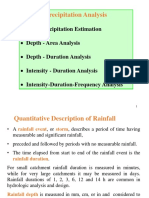 Precipitation Analysis