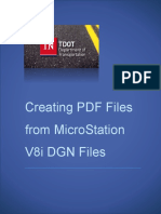 Creating PDF Files From Microstation V8I DGN Files