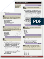 Civil Engineering MCQ'S: Ans. (D)