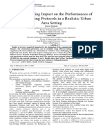 Nakagami Fading Impact On The Performances of VANET Routing Protocols in A Realistic Urban Area Setting