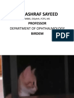 Dr. Ashraf Sayeed: Department of Ophthalmology