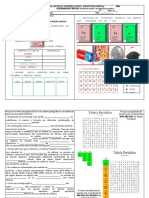 Cienc 9 Ano Mariana Adaptada Tabela Periodica