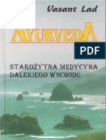 Vasant Lad - Ayurveda - Starożytna Medycyna Dalekiego Wschodu