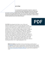 Introduction To Signal Processing