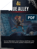 Blue Alley (Waterdeep Adventure) - Español PDF