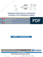 Diagrama P-M Y P-Curvatura - Secciones de Conc. Armado A Flexo-Comp