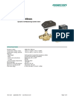 Flowcon SM 15-40Mm: Dynamic Self Balancing Control Valve