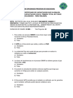 Examen Diplomado