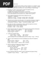 Termoquímica II Ejercicios