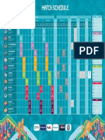 Match Schedule: Group Stage Matchday 1 Matchday 2 Matchday 3 Round of 16 Quarter-Finals Semi-Finals Final Knockout Stage