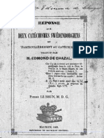 Edmond de Chazal 3sur4 Pamphlets Rev Pierre LeBrun Pasteur Protestant Ile Maurice 1860