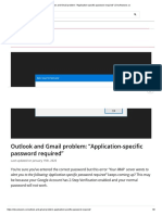 Outlook and Gmail Problem - Application-Specific Password Required - DevAnswers - Co PDF