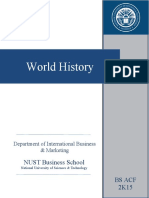 World History: NUST Business School