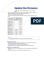 HOW TO UPDATE MF4800 Series