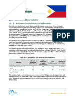 26 Philippines: 26.1 Summary of Coal Industry