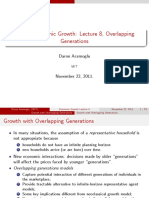 Lecture 8 - Overlapping Generations PDF