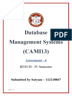 Database Management Systems