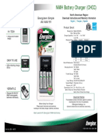 Nimh Battery Charger (CHCC) : Product Datasheet