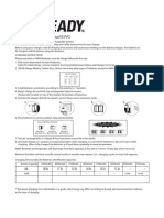 Value Charger Owner's Manual (EVVC) : Charging Instructions