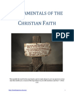 Fundamentals of The Christian Faith