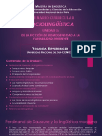 Sociolingüística - Unidad 1