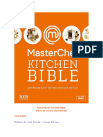 MasterChef - Kitchen Biblie - Todo Lo Que Necesitas Saber para Cocinar Al Siguiente Nivel - New Edition PDF