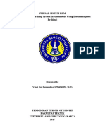 Jurnal Sistem Rem (Enhancement of Braking System in Automobile Using Electromagnetic Braking)