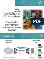 Making The Grade: Ensuring Application Performance in An Education Network Presented By: Sean Applegate Mid-Atlantic Systems Engineer