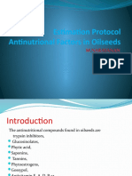 Estimation Protocol Antinutrional Factors in Oilseeds