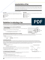 Overview and Characteristics of Fan: Technical Material