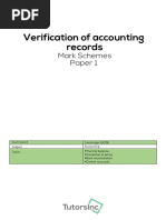 MS Cambridge O Accounting-P1 Verification-Of-Accounting-Records