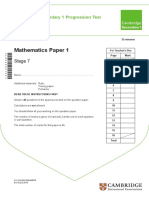 Mathematics Paper 1