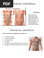 Topografia Abdominal