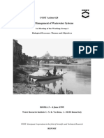 COST Action 624 Optimal Management of Wastewater Systems