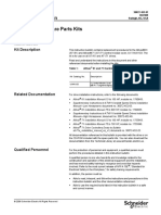 Instruction Bulletin Altivar 61/71 Spare Parts Kits: Control Module Cover VX4A1103 Kit Description